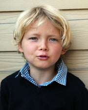 Unisex Baumwoll Pullover dunkelblau - Klüngelkram Indian Affairs